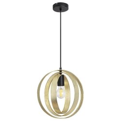 Pakabinamas šviestuvas Harlow E27 1x MAX 60W (Matinė Juoda)