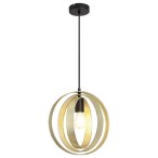 Pakabinamas šviestuvas Harlow E27 1x MAX 60W (Matinė Juoda)