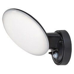 Sieninis lauko šviestuvas Varna LED 12W 4000K Neutrali balta (Juoda)