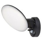 Sieninis lauko šviestuvas Varna LED 12W 4000K Neutrali balta (Juoda)