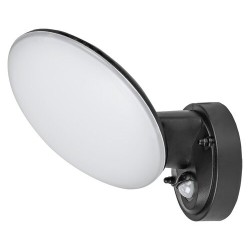Sieninis lauko šviestuvas Varna LED 12W 4000K Neutrali balta (Juoda)