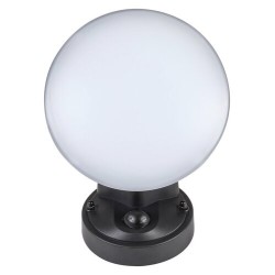 Sieninis lauko šviestuvas Varna LED 12W 4000K Neutrali balta (Juoda)