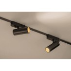 LiTrack magnetinės sistemos šviestuvas Spot04W 3000K Šilta balta (Juoda)
