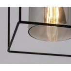 Lubinis šviestuvas Chadwick E27 1x MAX 25W (Juoda)