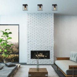 Lubinis šviestuvas Chadwick E27 1x MAX 25W (Juoda)