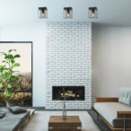 Lubinis šviestuvas Chadwick E27 1x MAX 25W (Juoda)