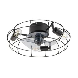 Lubinis šviestuvas Cadmus E27 3x MAX 25W (Juoda)