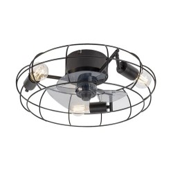 Lubinis šviestuvas Cadmus E27 3x MAX 25W (Juoda)