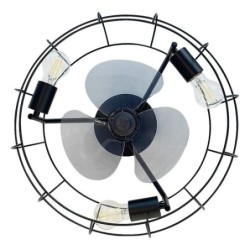 Lubinis šviestuvas Cadmus E27 3x MAX 25W (Juoda)