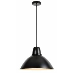 Pakabinamas šviestuvas Wilbour E27 1x MAX 60W (Juoda)