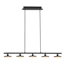 Pakabinamas šviestuvas Madi LED 20W 3000K Šilta balta (Matinė Juoda)