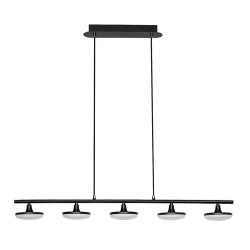 Pakabinamas šviestuvas Madi LED 20W 3000K Šilta balta (Matinė Juoda)