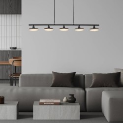 Pakabinamas šviestuvas Madi LED 20W 3000K Šilta balta (Matinė Juoda)