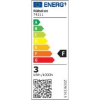 Stalinis šviestuvas Azula LED 3W 4000K Neutrali balta (Chromo)