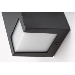 Sieninis lauko šviestuvas Cernon GU10 1x MAX 7W (Juoda)