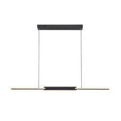 Pakabinamas šviestuvas Sindri LED 36W 3000, 4000K CCT keičiama balta spalva (Juoda)
