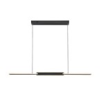 Pakabinamas šviestuvas Sindri LED 36W 3000, 4000K CCT keičiama balta spalva (Juoda)