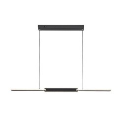 Pakabinamas šviestuvas Sindri LED 36W 3000, 4000K CCT keičiama balta spalva (Juoda)