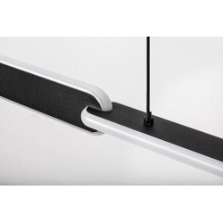 Pakabinamas šviestuvas Sindri LED 36W 3000, 4000K CCT keičiama balta spalva (Juoda)