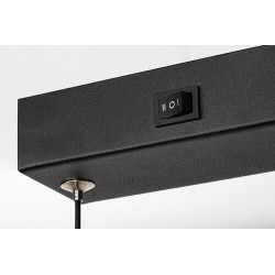 Pakabinamas šviestuvas Sindri LED 36W 3000, 4000K CCT keičiama balta spalva (Juoda)