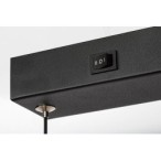 Pakabinamas šviestuvas Sindri LED 36W 3000, 4000K CCT keičiama balta spalva (Juoda)