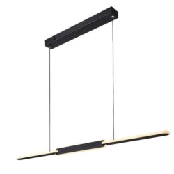 Pakabinamas šviestuvas Sindri LED 36W 3000, 4000K CCT keičiama balta spalva (Juoda)