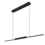 Pakabinamas šviestuvas Sindri LED 36W 3000, 4000K CCT keičiama balta spalva (Juoda)