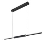 Pakabinamas šviestuvas Sindri LED 36W 3000, 4000K CCT keičiama balta spalva (Juoda)