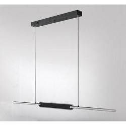 Pakabinamas šviestuvas Sindri LED 36W 3000, 4000K CCT keičiama balta spalva (Juoda)
