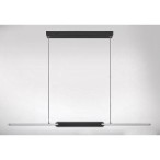 Pakabinamas šviestuvas Sindri LED 36W 3000, 4000K CCT keičiama balta spalva (Juoda)
