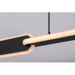Pakabinamas šviestuvas Sindri LED 36W 3000, 4000K CCT keičiama balta spalva (Juoda)