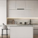 Pakabinamas šviestuvas Sindri LED 36W 3000, 4000K CCT keičiama balta spalva (Juoda)