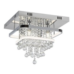 Lubinis šviestuvas Pallas LED 36+ E14 4x MAX 40W 4000K Neutrali balta (Chromo)