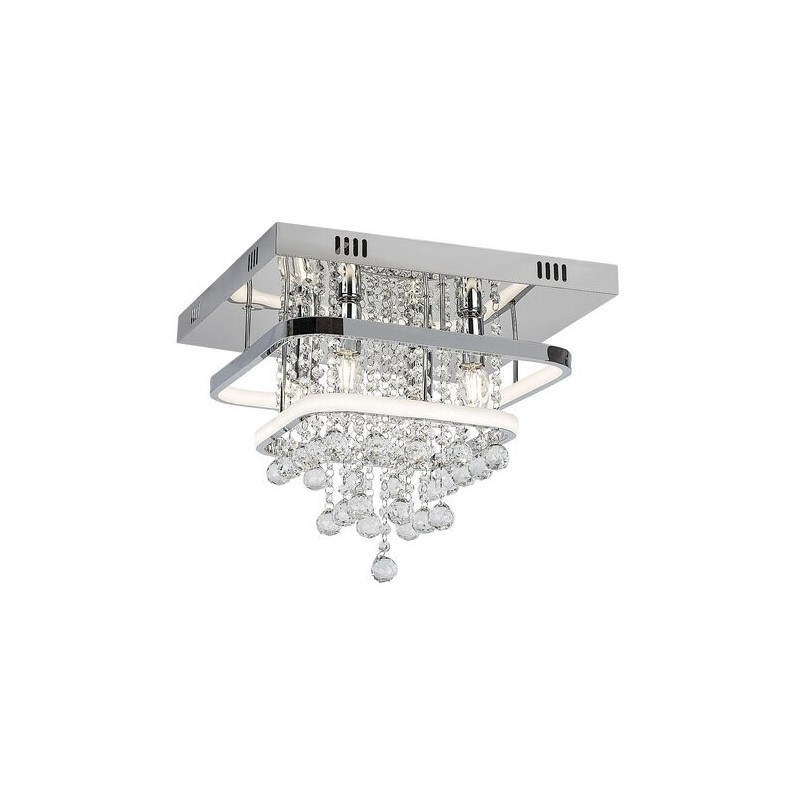 Lubinis šviestuvas Pallas LED 36+ E14 4x MAX 40W 4000K Neutrali balta (Chromo)