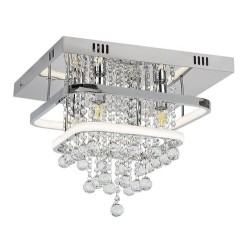 Lubinis šviestuvas Pallas LED 36+ E14 4x MAX 40W 4000K Neutrali balta (Chromo)