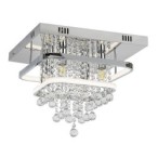 Lubinis šviestuvas Pallas LED 36+ E14 4x MAX 40W 4000K Neutrali balta (Chromo)