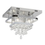 Lubinis šviestuvas Pallas LED 36+ E14 4x MAX 40W 4000K Neutrali balta (Chromo)