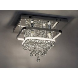 Lubinis šviestuvas Pallas LED 36+ E14 4x MAX 40W 4000K Neutrali balta (Chromo)