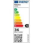 Lubinis šviestuvas Pallas LED 36+ E14 4x MAX 40W 4000K Neutrali balta (Chromo)