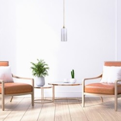 Pakabinamas šviestuvas Panthea E27 1x MAX 40W (Aukso)