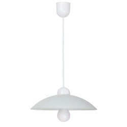 Pakabinamas šviestuvas Cupola range E27 1x MAX 60W (Balta)