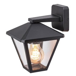 Sieninis lauko šviestuvas Paravento E27 1x MAX 40W (Juoda)