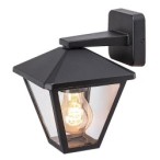 Sieninis lauko šviestuvas Paravento E27 1x MAX 40W (Juoda)