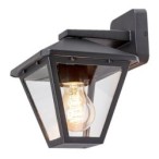 Sieninis lauko šviestuvas Paravento E27 1x MAX 40W (Juoda)
