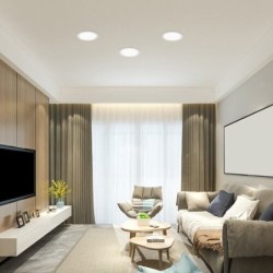 LED panelė Shaun2 LED 3W 3000K Šilta balta (Balta)