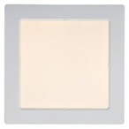 LED panelė Shaun2 LED 18W 3000K Šilta balta (Balta)