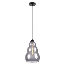 Pakabinamas šviestuvas Salvatore E27 1x MAX 40W (Juoda)
