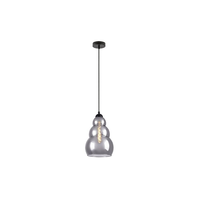 Pakabinamas šviestuvas Salvatore E27 1x MAX 40W (Juoda)