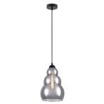 Pakabinamas šviestuvas Salvatore E27 1x MAX 40W (Juoda)