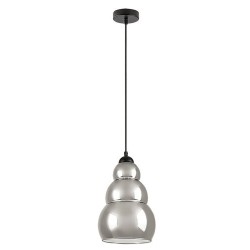 Pakabinamas šviestuvas Salvatore E27 1x MAX 40W (Juoda)